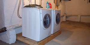 Build a Washer and Dryer Platform to Add Storage and Save Your Back
