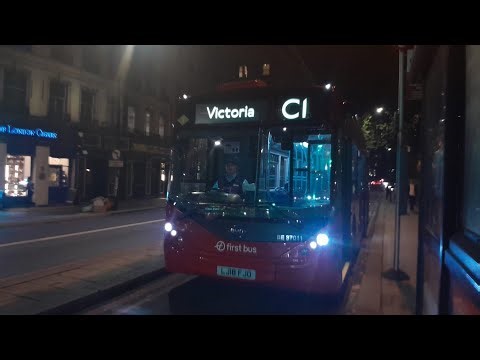 Shabby Visual | TFL Bus Route C1: White City to Victoria | First Bus London | Enviro 200MMC EV!!