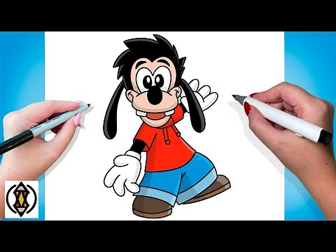 How To Draw Max Goof | Tutorial Easy