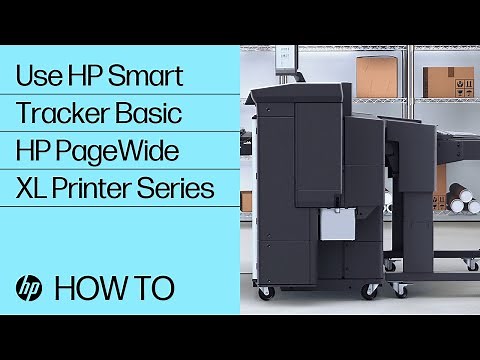 Using HP Smart Tracker Basic with the HP PageWide XL Printer Series | HP Printers | HP Support