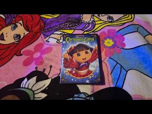 Opening to Dora The Explorer Dora's Christmas Carol Adventure 2009 DVD