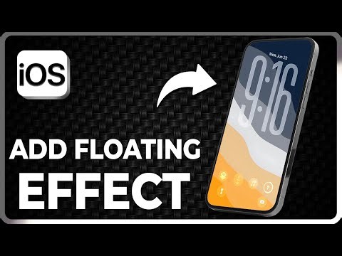 How to add a floating effect in clock iOS 26 (2025)