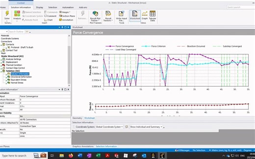 Contact Step Control with ANSYS Mechanical (switching contacts on and off) - You