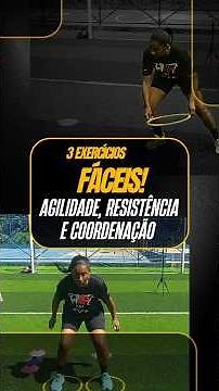 3 exercícios fáceis de agilidade, resistência e coordenação ⚡🤸💪 #esporte