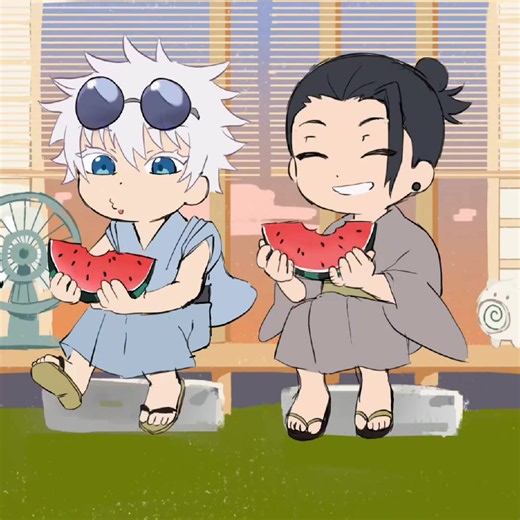 Simple Jujutsu Kaisen Chibi Animation Practice Loop