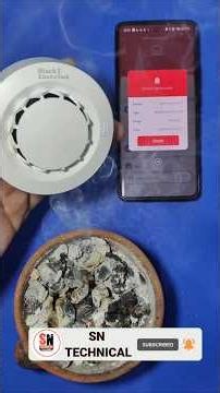 Smart Wi-Fi Smoke Detector Kaise Install Karein? | Best Fire Alarm for Home & Office #smokedetector