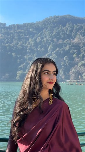 Arti Balodi | Nainital..😍 @arpita_balodi #instagram #transition #saree #nainital #viral | Instagram