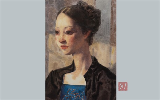 [水彩人物]202301019-Eric Clapton - Wonderful Tonight