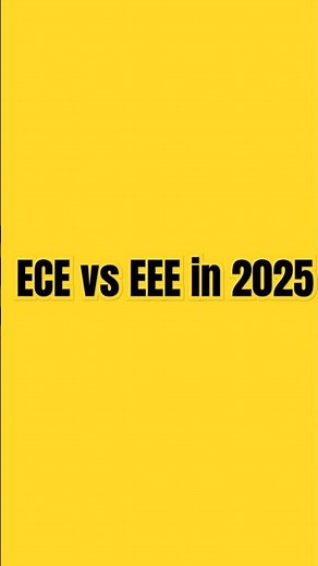 🎓 ECE vs EEE in 2025 - Which One is the Best Choice for Your Career? 🔥