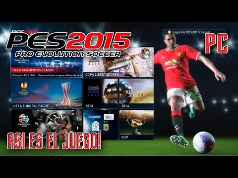 PES 2015 | Menus, Licencias, etc. | Juego completo PC