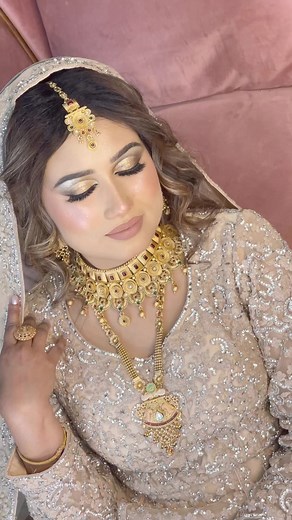 8.3K views · 56 reactions | #asianbride #bdmakeupartist #arabicmakeup #zaarasglam #bridalmakeup #asianbridalmakeup | Zaara's glam | Facebook