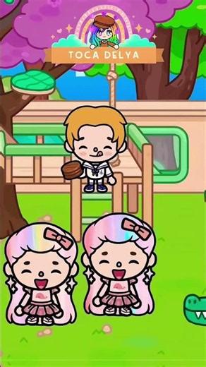 my hair is different from my twin sister's🥺 | Toca Life World |Toca Sad Story | Toca Boca