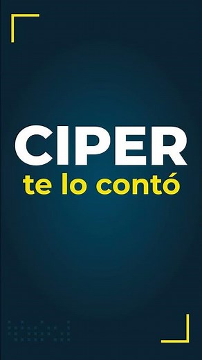 Porque CIPER te lo contó, hazte socio y ayúdanos a seguir investigando 🔎
