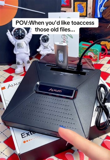 Revive Old Files with Alxum CD DVD Drive