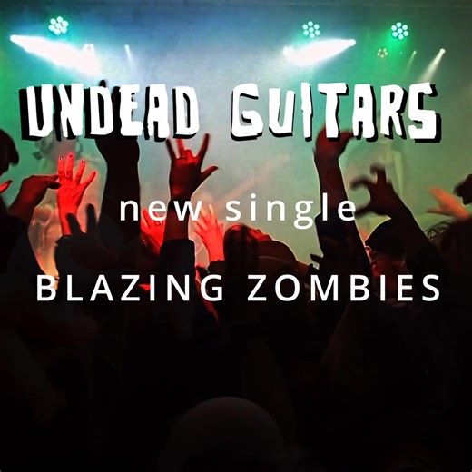 Watch the full video here: https://www.youtube.com/watch?v=JkqYeJ28XlU News! Our new single is coming out very soon, and as a special treat, here is a trailer of the video. Zombies, see if you can recognise yourself! | Undead Guitars - formerly Red Guitars