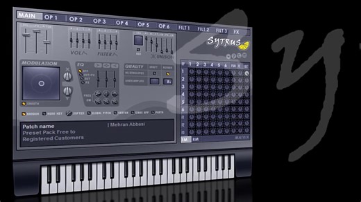 Sytrus (FM RM Subtractive) Synth