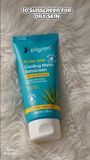 10 Best Sunscreens for Oily Skin ☀️✨ | Non-Greasy & Sweat-Resistant Sunscreens for Everyday Use