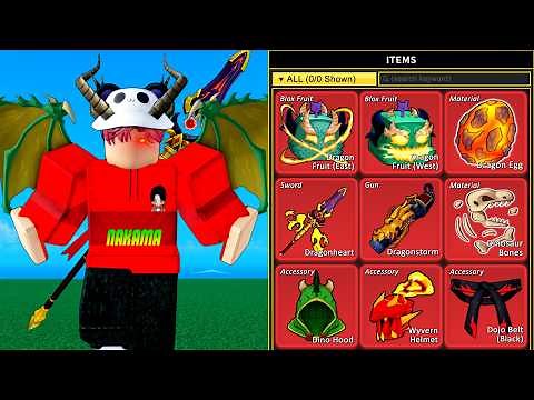 I Spent 1 Week Unlocking Every Dragon Power in Blox Fruits
