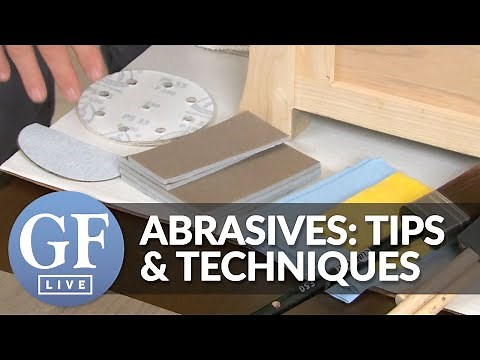 How to Select Abrasives: Tips & Techniques | General Finishes LIVE with Tom Monahan