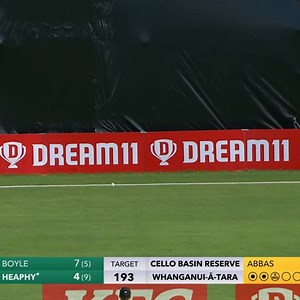 Just over three weeks until the Super Smash returns! 🏏 Rewind to last season as the 2024/25 champions, the Central Stags, pulled off an unbelievable run chase against the Wellington Firebirds. #SuperSmashNZ | Super Smash