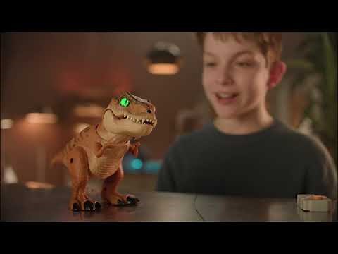 Primal Hatch Jurassic World - Tutorial cómo jugar con mi T-Rex interactivo