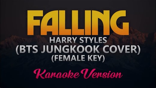 BTS Jungkook - Falling (Harry Styles) (FEMALE KEY) Instrumental