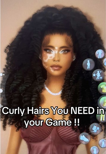 Must-Have Curly Hairs for The Sims 4