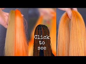 HOW TO: CUSTOM COLOR | GINGER | GINGER BLEND BRAIDING HAIR TUTORIAL (BEGINNER FRIENDLY) VERY SIMPLE