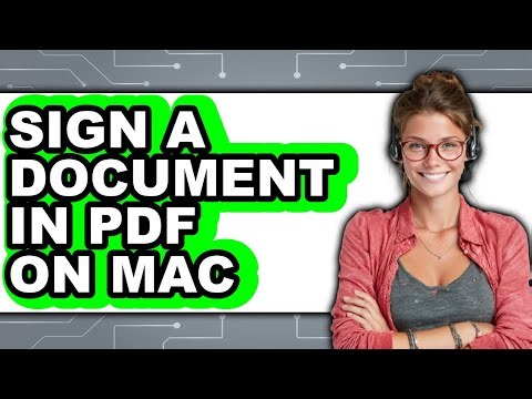 How to Sign a Document in PDF on Mac