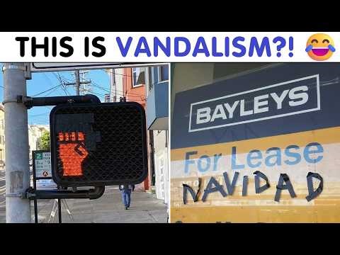 Positive Vandalism That Makes People Smile 😂 | Good Vandalism Moments