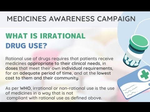 Advantages of Rational Drug Use; strengthens health systems, improves patient outcomes