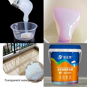 [Hot Item] Perfect Weather Resistance Transparent Waterproofing Glue for Exterior Interior Wall