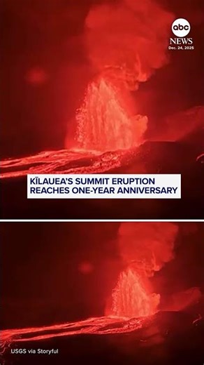 Kīlauea’s summit eruption reaches one-year anniversary