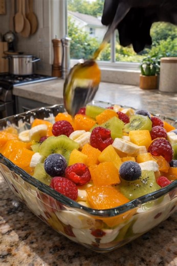 Nana’s Frozen Fruit Salad This classic, old-fashioned dessert from deesviral brings back the warmth of family gatherings — creamy, fruity, and perfectly refreshing. Ingredients: • 1 (8 oz) cream cheese, softened • 1 cup granulated sugar • 1 cup heavy whipping cream, whipped • 1 can (20 oz) crushed pineapple, well drained | Healthy Girl Era