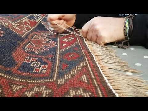 Fringe Repair On An Oriental Rug