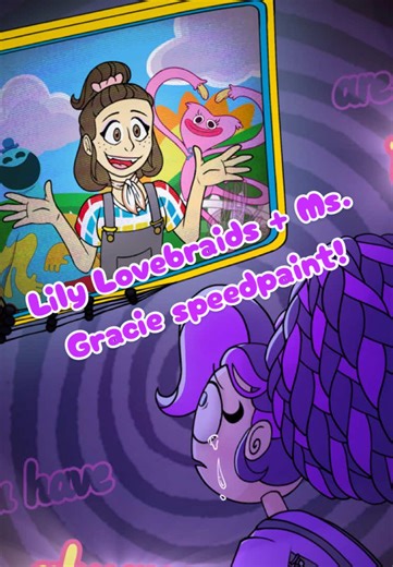 Surprisingly I had more fun drawing Ms. Gracie in this rather than Lily, even though Lily fits my style a lot more, I think it’s cause I SUCCESSFULLY DREW A FIVE FINGERED HAND FOR THE FIRST TIME LETS FUCKING GOOOOOO #poppyplaytime #poppyplaytimechapter5 #lilylovebraids #msgracie #doeythedoughman