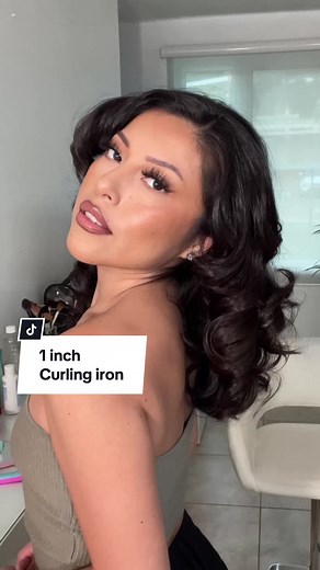 Get Bouncy Bombshell Curls with Chi 1 Inch Curling Iron