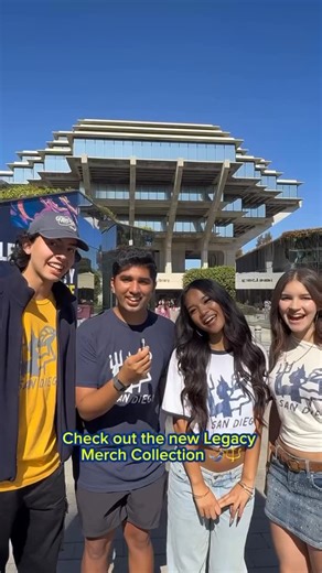 UC San Diego / UCSD on Instagram: "We’re quizzing Tritons in the all-new, limited-edition Triton Legacy Collection that launched TODAY! ✨💙🧜‍♂️ Inspired by UC San Diego’s iconic 1960s King Triton, each piece embodies the spirit of innovation that defines us. Stop by the @ucsdbookstore to see it in person or shop online through the link in our bio. 🛒 ID: Sun God Social student interns interviewing fellow Tritons around campus regarding UC San Diego trivia. #UCSD #UCSanDiego #UCSDBookstore #Trit