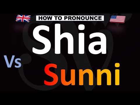 How to Pronounce Shia VS. Sunni Muslims Correctly! (Islam)