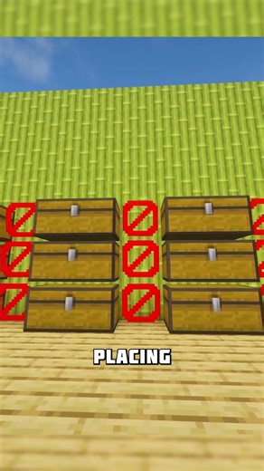 The old problem with chests in Minecraft #shorts