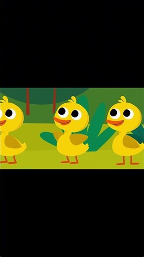 7 Little Ducks Remix 🦆 Counting Song for Kids | Learn Numbers 1-7 | Nursery Rhymes #short