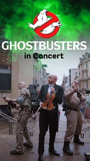 The countdown to Ghostbusters in Concert is on! It's not too late to add a full symphony orchestra to your Halloween plans... Watch Ghostbusters on the big screen as the RSNO plays Elmer Bernstein's score live - conducted by his son, Peter! At Glasgow Royal Concert Hall (Thu 30 Oct) and Edinburgh's Usher Hall (Fri 31 Oct) 👻 | Royal Scottish National Orchestra