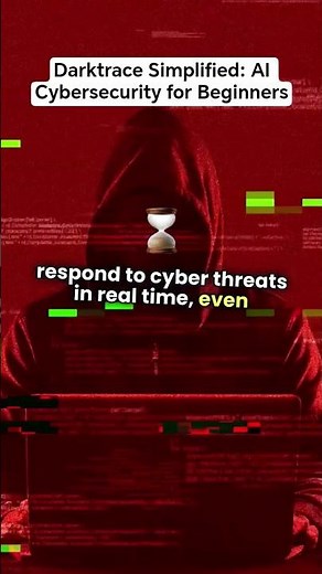 Darktrace Simplified: AI Cybersecurity for Beginners. #artificialintelligence #cybersecurity