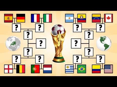 Countries Marble Football | Europe vs Americas