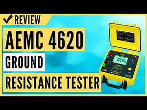 AEMC 4620 Ground Resistance Tester Review