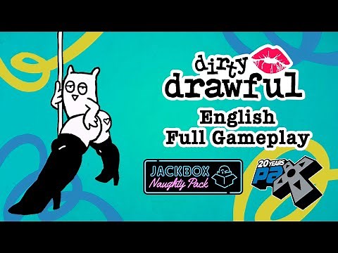 Dirty Drawful - The Jackbox Naughty Pack (Full Gameplay by Pax West 2024)