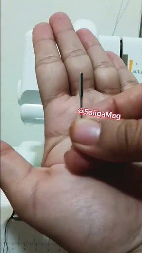 How to Change Overlock / Serger Needle #serger #overlockmachine