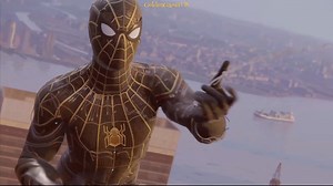 Spiderman Fights Cyborg Killer - Amazing Scene #spiderman #spidermanps5 #spidermanedit #spidermanhomecoming #SpiderManAcrossTheSpiderVerse | GoldenGamer08