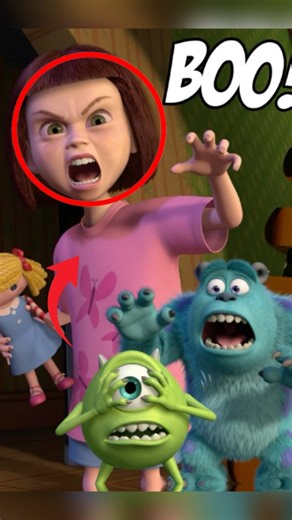 Hannah is the Final Boss of Monsters Inc.. #monstersinc #shorts