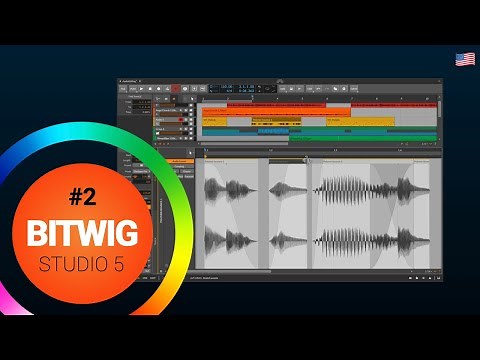 Bitwig Studio 5 Tutorial #2 Audio Tracks